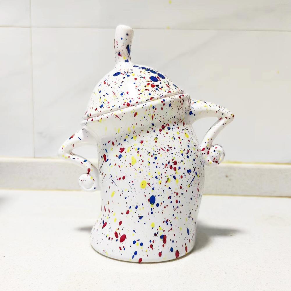 Canister With Attitude Plastic Have An Attitude Colour Jar Decorate The Playful Cup Beverage Cup Water Cup Decorations Ornament