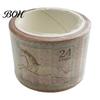 Retro Adhesive Tape Vintage Stamp Washi Roll, Aesthetic Decorative Masking Tape, for DIY Art Crafts, Journaling Scrapbooking Supplies Planner