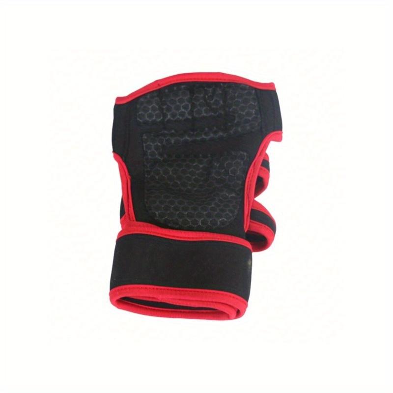 

1 пара спортивных кросс-тренировок, поддержка запястья, тяжелая атлетика и фитнес, велоспорт, силиконовые перчатки для спортзала для мужчин и женщин One Size