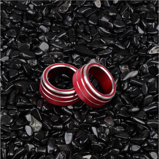 Dashboard Console Air Condition Knob Red Trim For Toyota Corolla Cross -2026