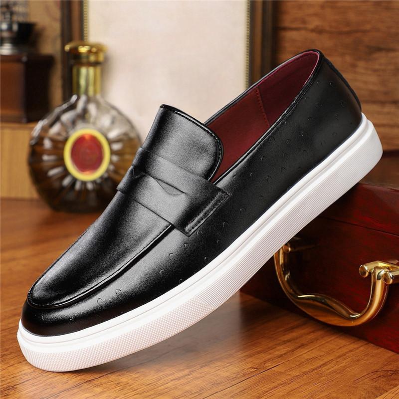 Móda Luxusní Trend Návrhář Nové Pánské Nazouvací Monk Strap Loafer Kožené Ležérní Boty Pánské Pohodlné Chůze Tenisky Zapatos Hombre