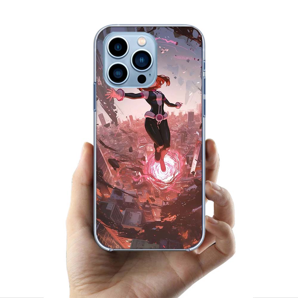 1pc Ochako Uraraka Cases Phone Case For Iphone 17E 16E 17 Air 16 Pro Max 15 Pro 14 Plus 11 13 12 Mini Cover Cases Compatible Wit
