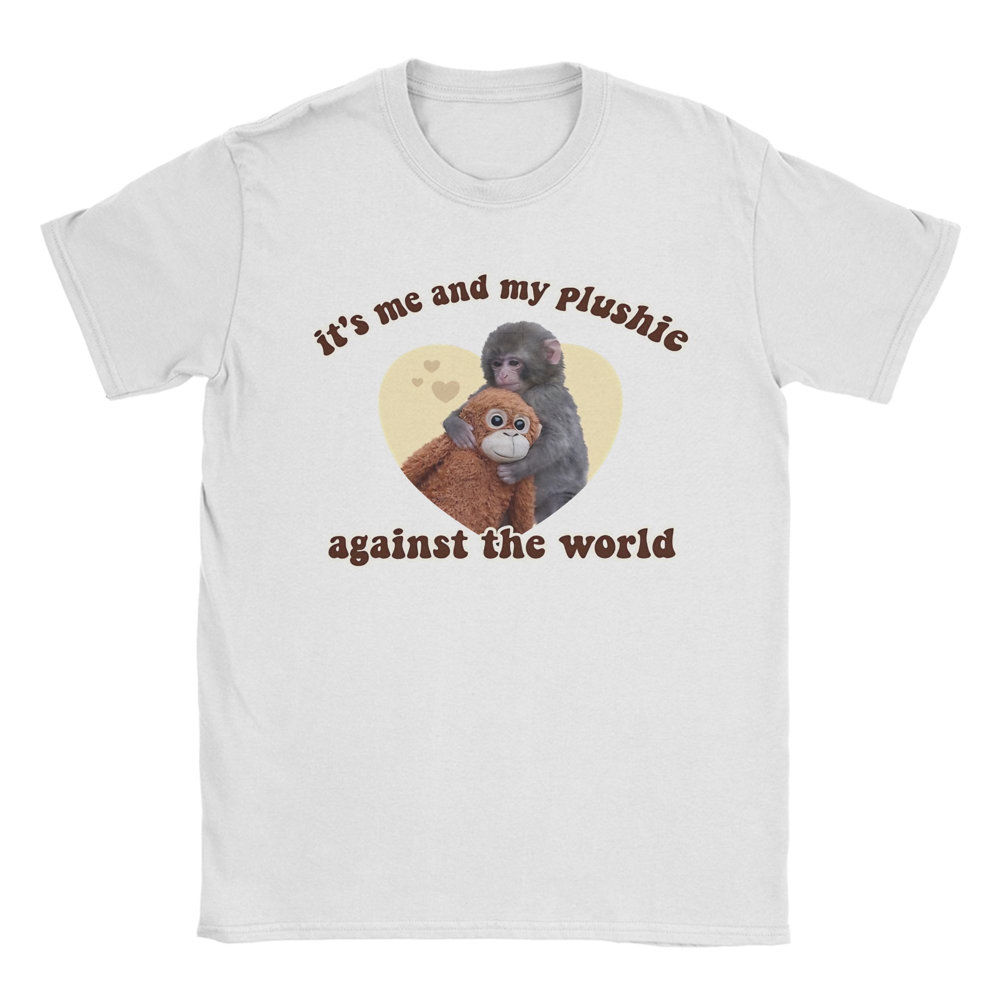 Harajuku TShirt Summer Cute Monkey Punch Fashion T Shirts Cotton Tshirt for Unisex Y2K Classic Cheap Print Short Sleeve Clothing S