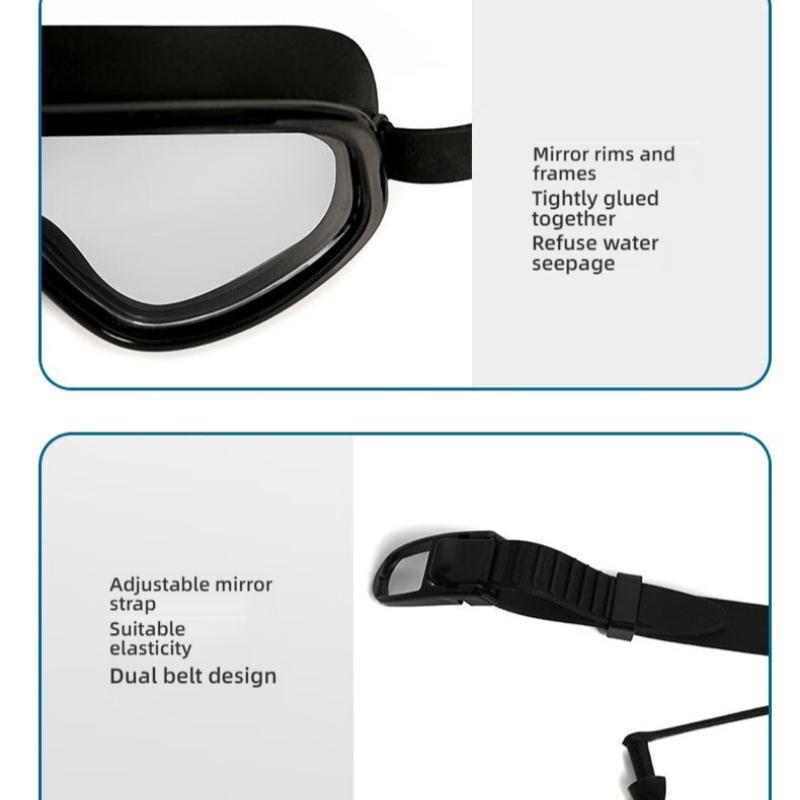 Professional Swimming Goggles UV Protection Adjustable Swim Training Glasses Anti Fog HD Water Racing Glasses Sports Equipment