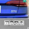 1Pcs BORA Car Letter Emblem Rear Tail Trunk Decals Badge Sticker Decal Styling Auto Accessories