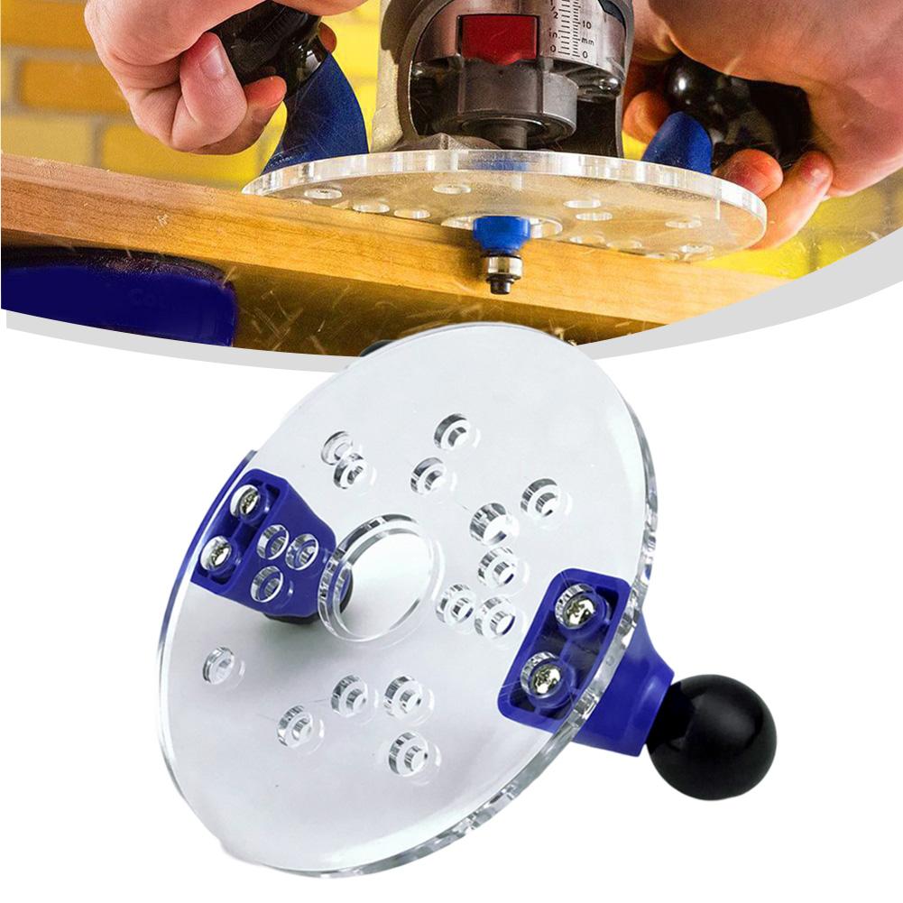 Milling Base Designed To Fit Most Trim Routers Seamlessly and Securely