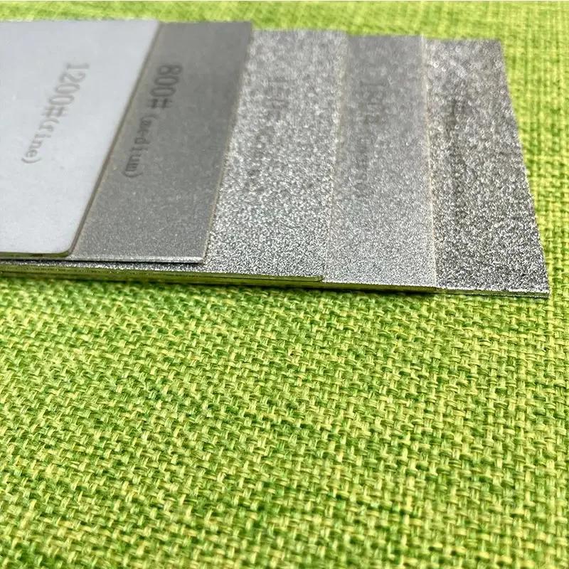 Sharpening Stone Diamond Whetstone Kitchen Sharpener Fixed Angle Sharpener Whetstone Oil Stone Stones Set Leather Polishing