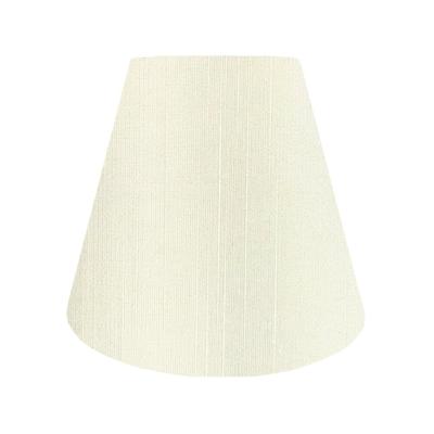 Lamp-Shade [A-25140] Arm-Mounted Lampshade, Hotel Lampshade, Replacement Lampshade for Desk Lamps, Shantung, Cream, 25cm Diameter