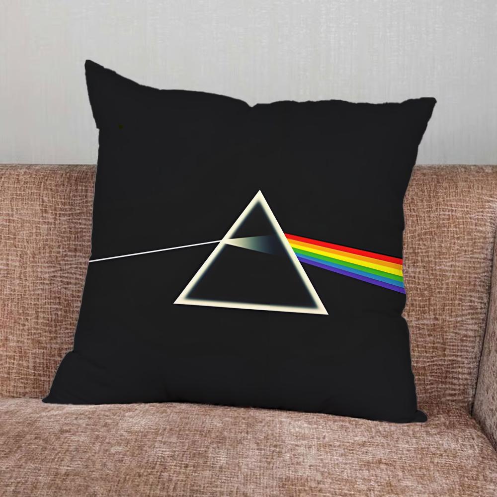 Band F-Floydes-MUSIC Pillow Case For Home Bedroom Car Office Decoration Living Room Sofa Cushion Cover Suitable
