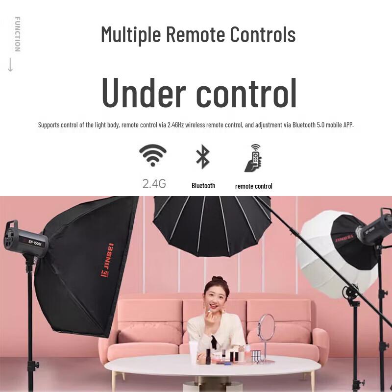 JINBEI JL-160W Bi-Color LED Studio Fill Light