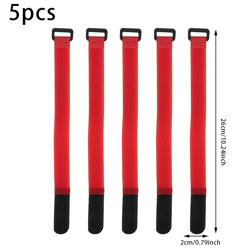 5PCS Reusable Self-Locking Cable Ties Multifunctional Cord Organizer Adjustable Cable Management for Home Office