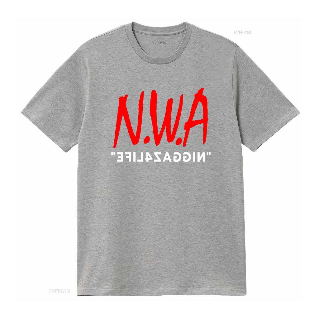 Vintage 1991 N W A NIGGAZ4LIFE Real Niggaz Dont Die Print T Shirt vintage Washed Breathable Casual Stylish Comfortable