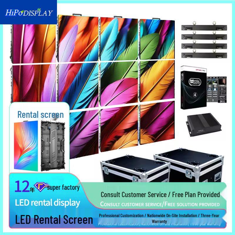 

Indoor/Outdoor Full-Color LED Rental Display Screen P1.95, P2.6, P2.9, P3.91 Indoor P3.91