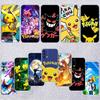 Anime Pokemon Phone Case for Motorola Edge 20 30 S30 40 50 Fusion Lite Plus Pro Ultra Neo One Action Zoom Hyper Power Macro Vision