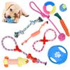 Set of 10 SERGIO Dog Toys Tugs