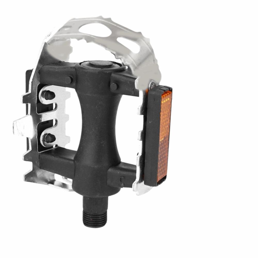 1 Pair Anti Skid Cycling Pedals Black Mountain Bike Pedals Durable Bike Pedals Bicycle Accessories