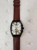 Men'S Mechanical Watch Waterproof Wine Barrel Type Hollow Belt Men'S Watch Personality Social Guy Men'S Watch