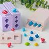 Soft Pottery Polymer Clay Mold 3D Mushroom Lemon Rhombus Beads Design Bead Roller DIY Earrings Necklaces Jewelry Making