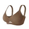 Plus Size Seamless Wireless Push Up Bra For Large Bust Women