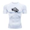 Men's Compression Athletic T-Shirt, Angry Wild Bear Graphic