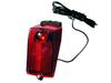 Retro LED Achterdynamo Fietslamp Voor Spatborden Met Reflector