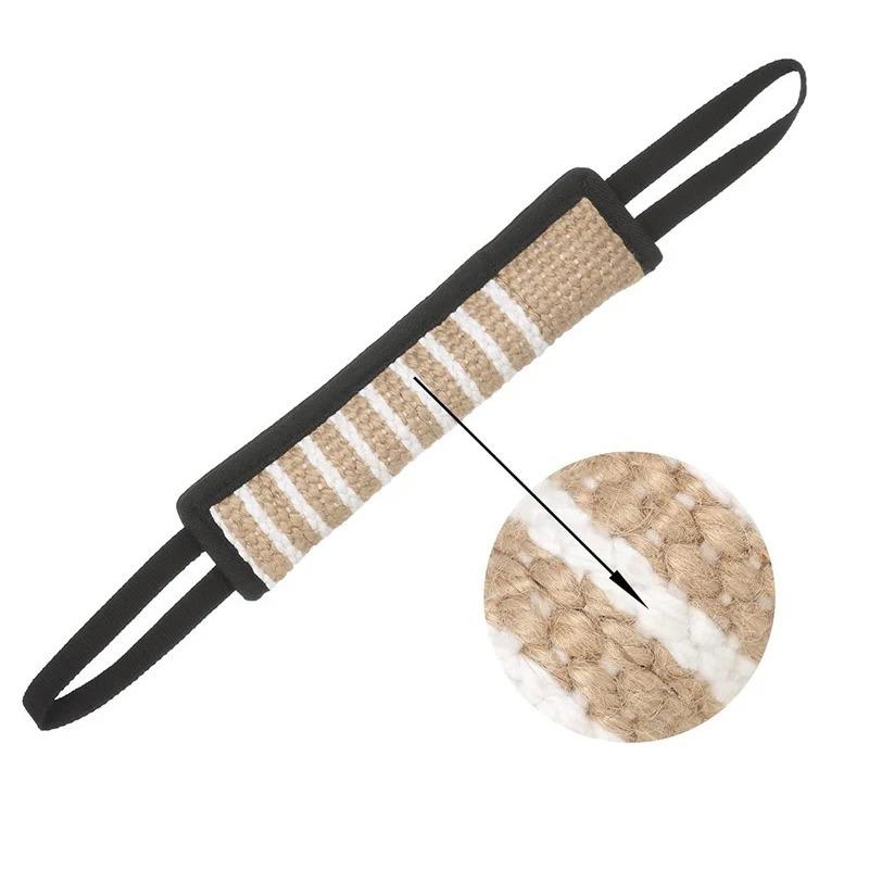 German Shepherd Dog Chew Pillows for Aggressive Chewers Natural Jute Dental Chew Sticks Training Toys for Large Breed Dogs Puppy