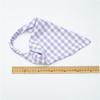 New Square-patterned Bullet Force Triangular Headscarf for Women, Suitable for Spring and Summer, for Tying Up The Hair and Covering The Head.