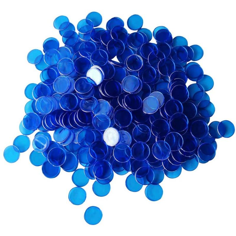 300Pcs 19Mm Count Bingo Chips Markers For Bingo Game Cards Plastic For Classroom Children And Carnival Bingo Games