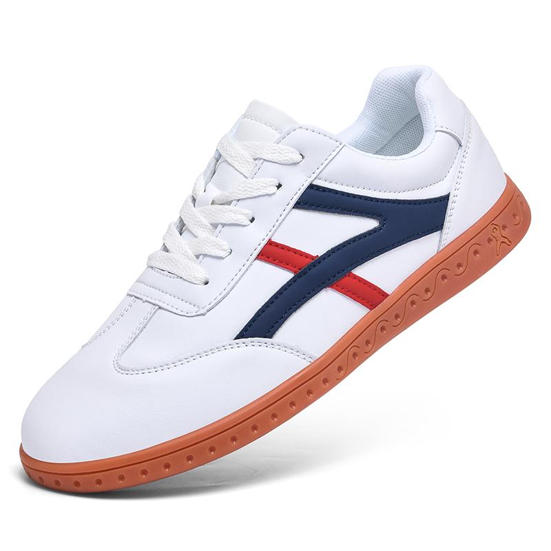 

Нове шкіряне взуття з мікрофібри Тай Чі Взуття для тренувань Взуття для кунг-фу Взуття для бойових мистецтв 35-44 44 холодний білий колір