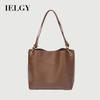 Ladies Bucket Bag - Large Capacity Retro Single Shoulder Tote