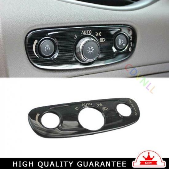 Headlight Lamp Switch Panel Button For Chevrolet Malibu 2016-2021 Black Titanium