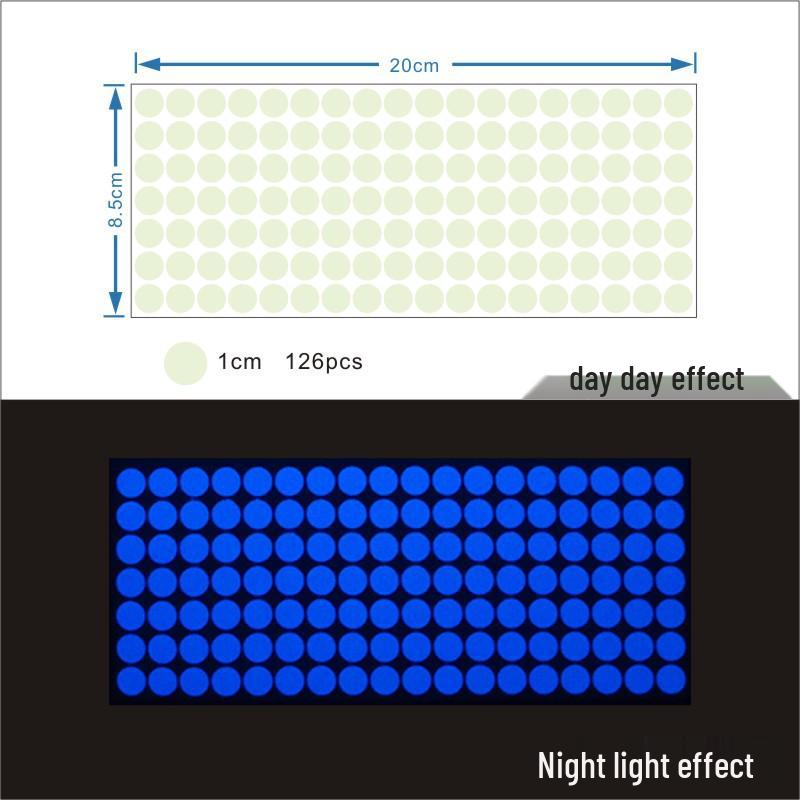 Colorful Luminous Star Wall Stickers for Kids' Rooms