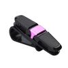 1 Pièce Porte-Lunettes de Voiture Support Pare-Soleil Clip Porte-Lunettes de Soleil Support Strass Portable Lunettes de Soleil Clip Cristal Décoration