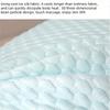 Cooling Ice Sliky Fiber Fabric Massage Cervical Pillow, Sleep Aid Pillow Core, Deep Sleep Adult Home Use, Moisture-Wicking Household Pillow