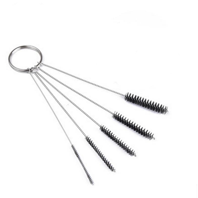 Auto Motorcycle Carburetor Nozzle Washer Cleaning Car Jet Needle Brush Passages