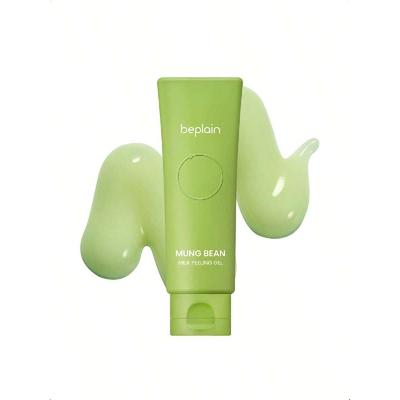 Beplain Mungobohnenmilch Peeling Gel 120ml | Duftfrei | Sanfter Reiniger und Exfoliator mit Mungobohnenextrakt und 4 Arten von Peeling-Polymeren