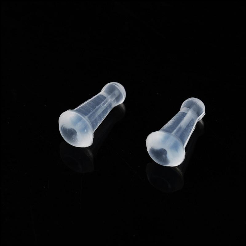 100Pcs Silicone Earring Backs Replacements for Sensitive Skin Hypoallergenics Earring Stoppers for Droopy Earrings