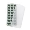 Ice Grid Mould Heart-shaped Ice Lattice Mold with Lid Stackable Easy To Remove Food Grade Silicone Tray Ice Cube Maker