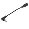 3-Pin 3,5mm Stecker auf Buchse 90 Grad Winkel Kabel Plug & Play Audiokabel für Audiogeräte