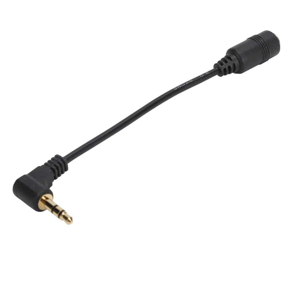 3-Pin 3,5mm Stecker auf Buchse 90 Grad Winkel Kabel Plug & Play Audiokabel für Audiogeräte