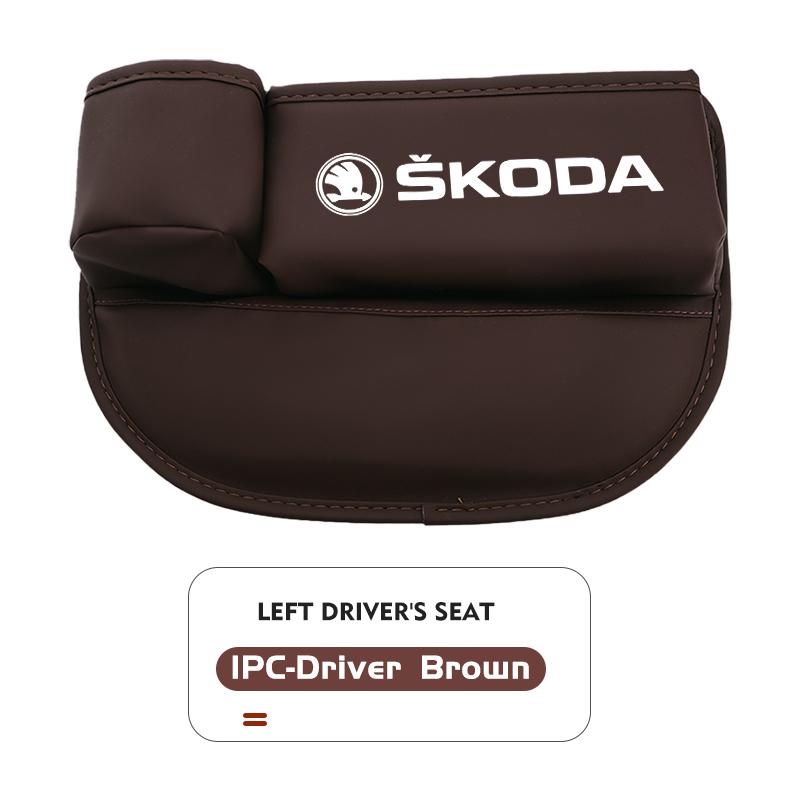 

Car Front Seat Crevice Storage Box Pocket Cup Key Phone Holder Accessories For Skoda Octavia Superb RAPID FABIA KAMIQ KAROQ