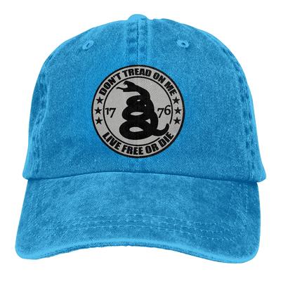 Live Free Or Die The Baseball Cap Peaked Capt Sport Unisex Outdoor Custom Don't Tread On Me USA Hats