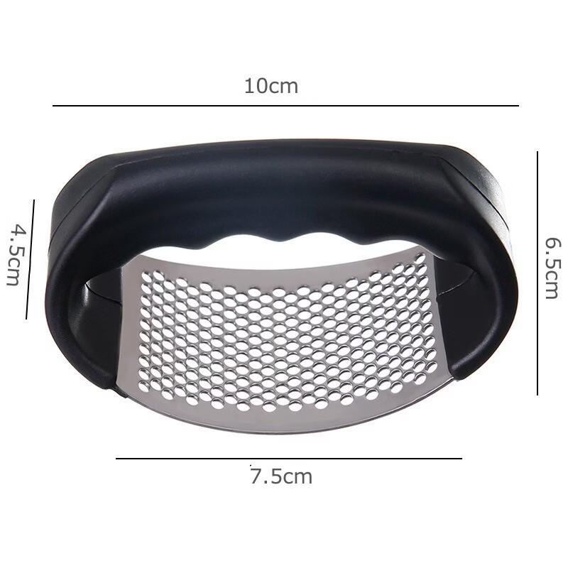 

ZISIZ Stainless Steel Garlic Press Set