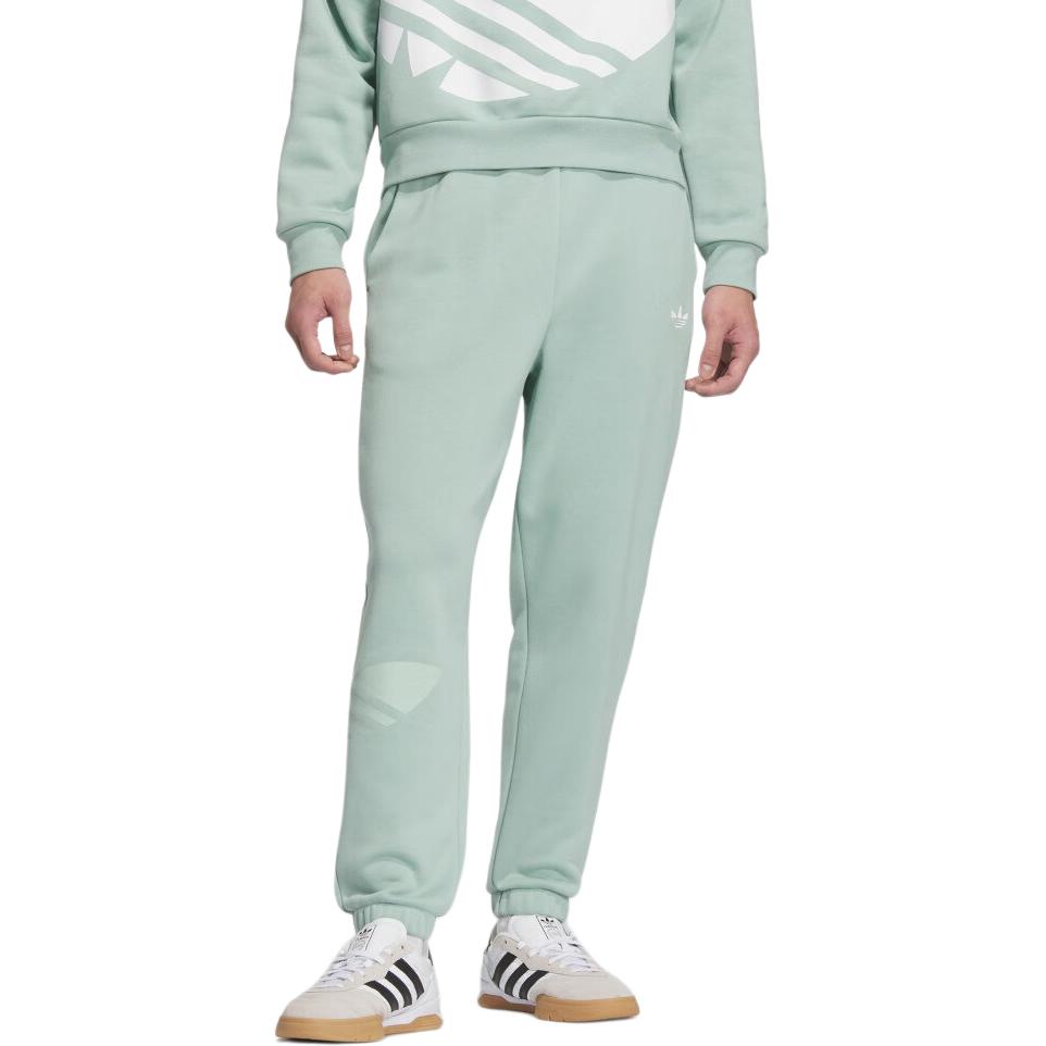 

Adidas Оригинальные удобные свободные универсальные однотонные спортивные длинные брюки унисекс светло-зеленые JL8390 L