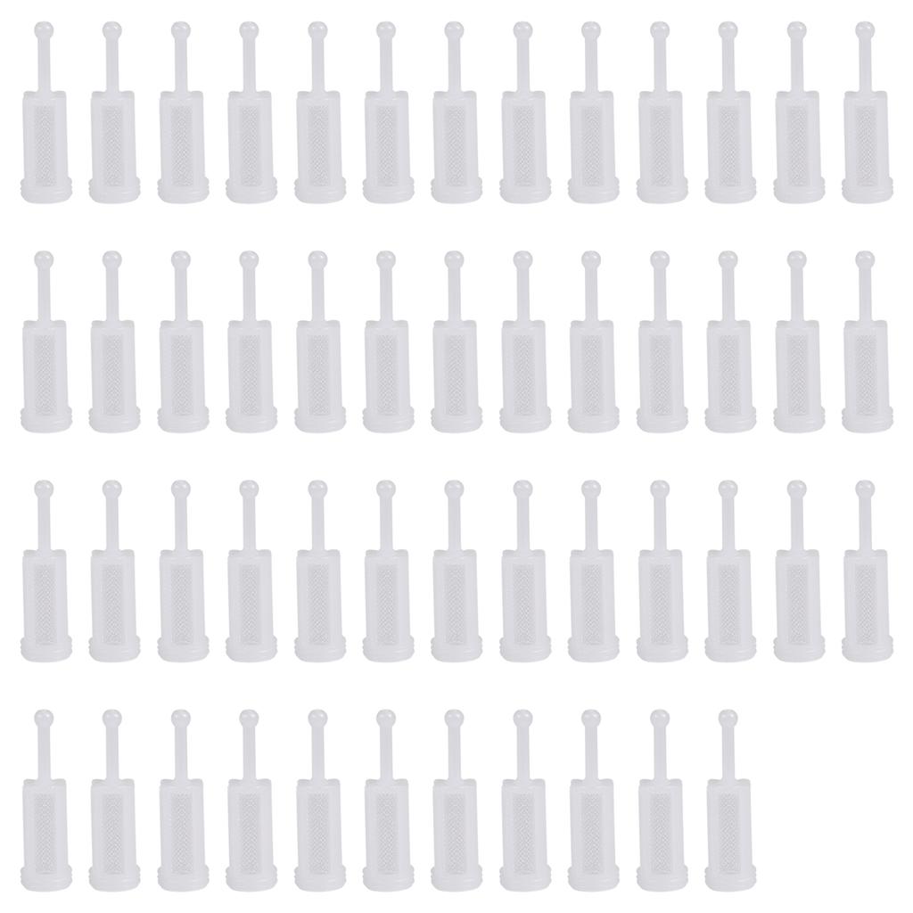 A08R 50Pcs Universal Gravity Spray Tool Filters Fine Mesh, Disposable Gravity Feed Spray Tool Paint Strainer Reduce Clogging