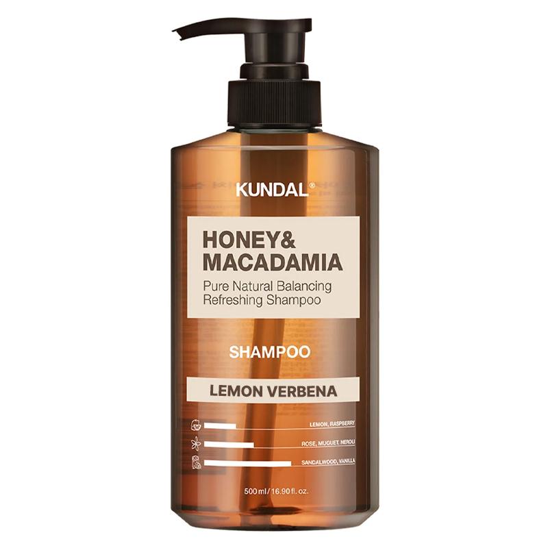 [KUNDAL] Honey & Macadamia Nature Shampoo #Lemon Verbena 500ml
