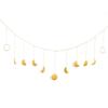 Nordic Style Star & Moon Wall Hanging - Children's Room Decoration