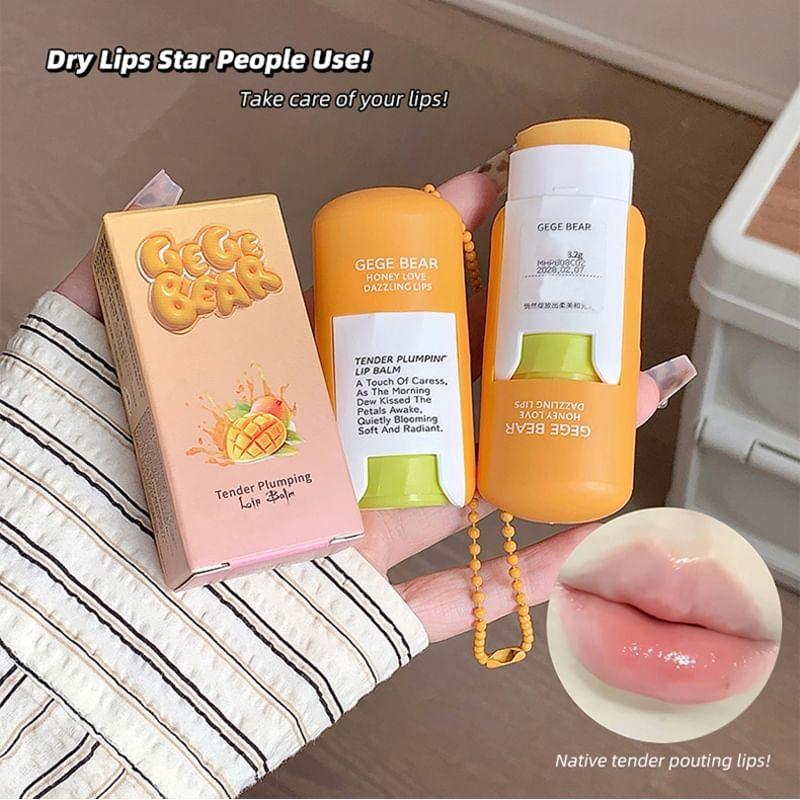 Gege Bear - Tender Plumping Lip Balm - 3 Flavors