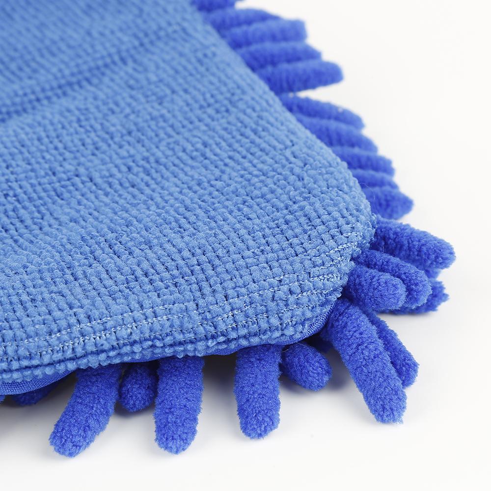 Time-saving Trending Efficient Convenient Soft Microfiber Comfortable And Effective Car Wash Glove Lint-free Top-rated Car Wash
