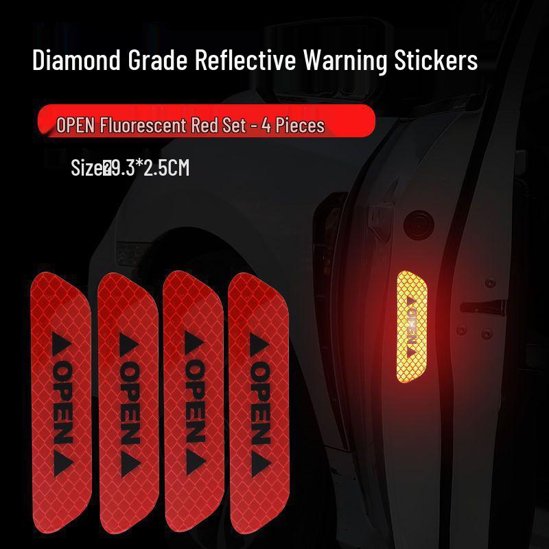 Reflective Car Door Warning & Decorative Strip